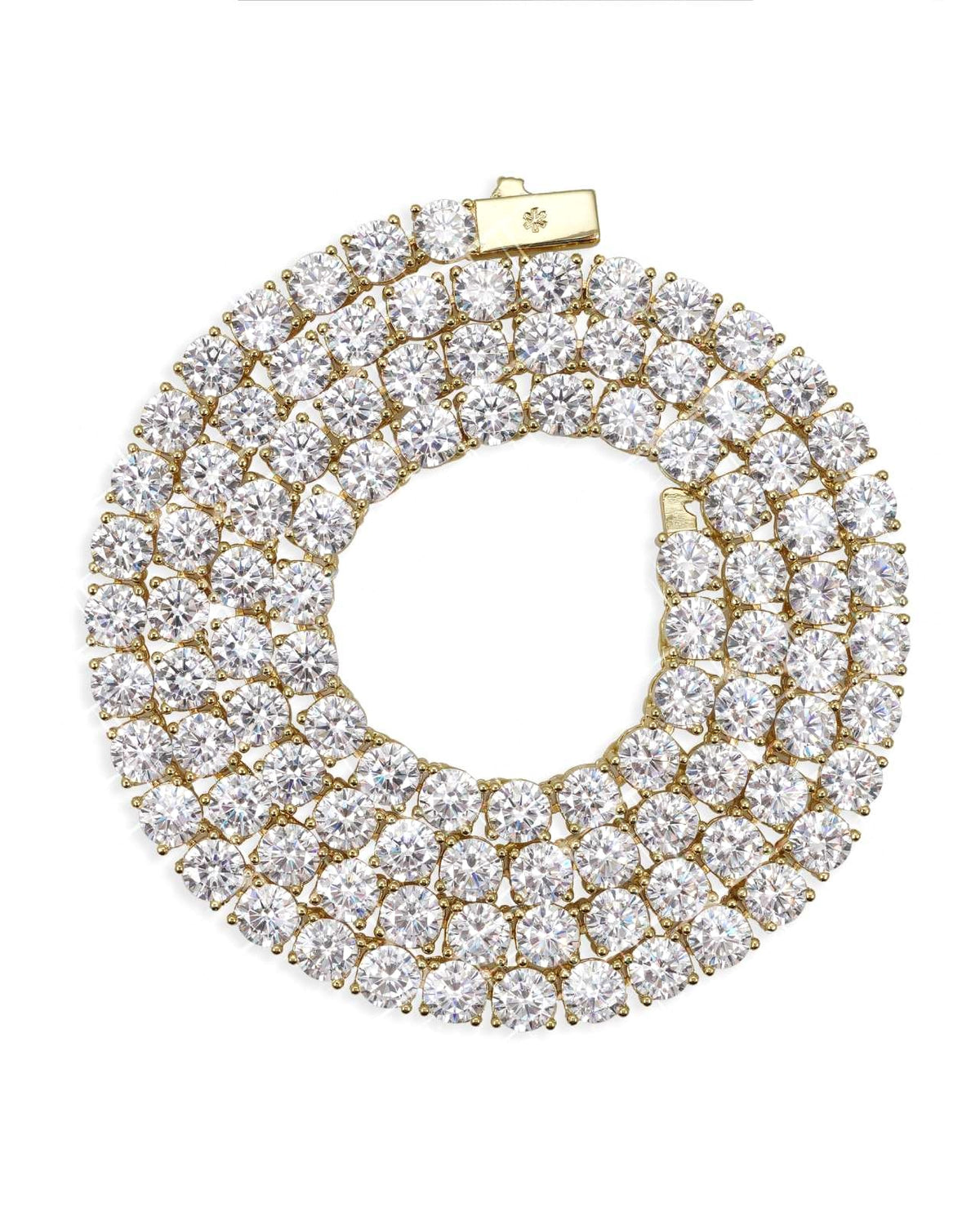 Tennis Chain, 14K Gold Plated, All Sizes - view 21