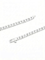 Tennis Chain, 14K Gold Plated, All Sizes - view 22