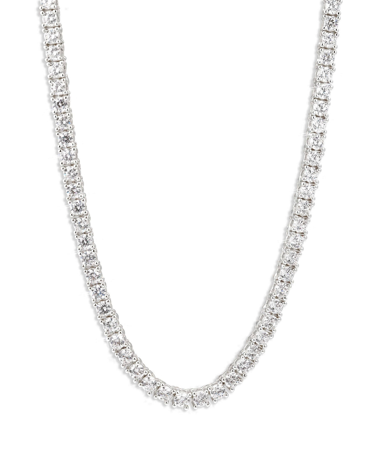 Tennis Chain, 14K Gold Plated, All Sizes - view 23