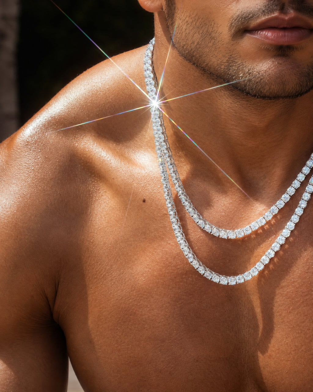 Tennis Chain, 14K Gold Plated, All Sizes - view 30