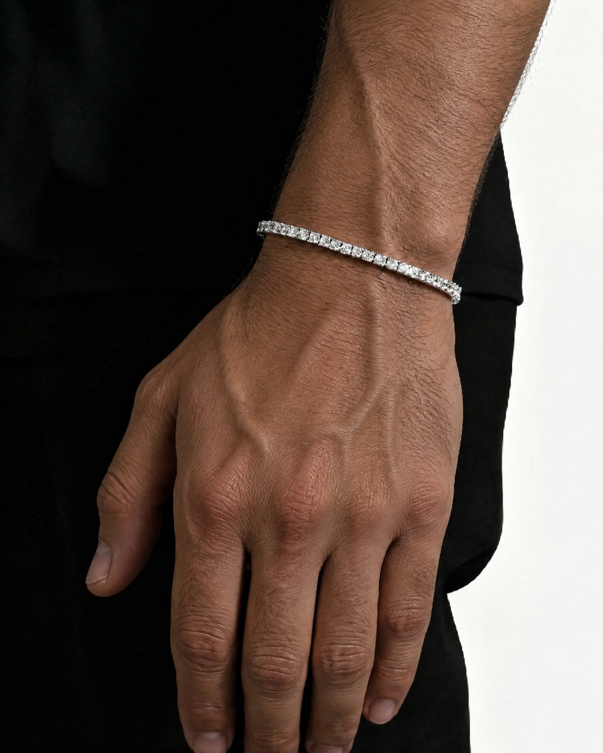Tennis Bracelet, 14K Gold Plated, All Sizes - view 6