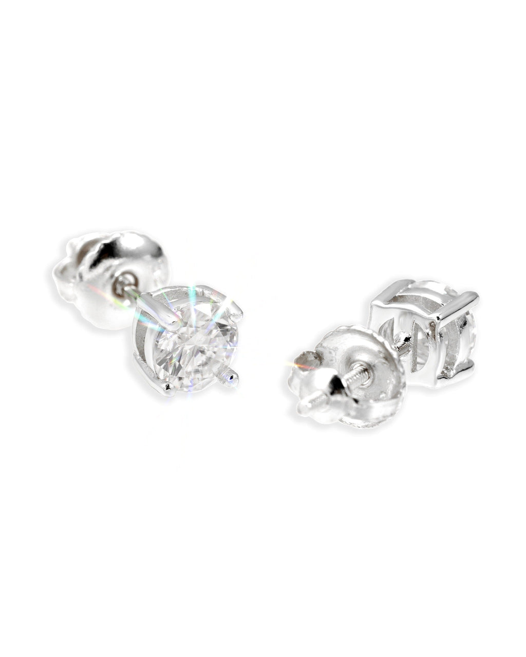 Stud Earrings, 14K Gold Plated, All Sizes - view 4
