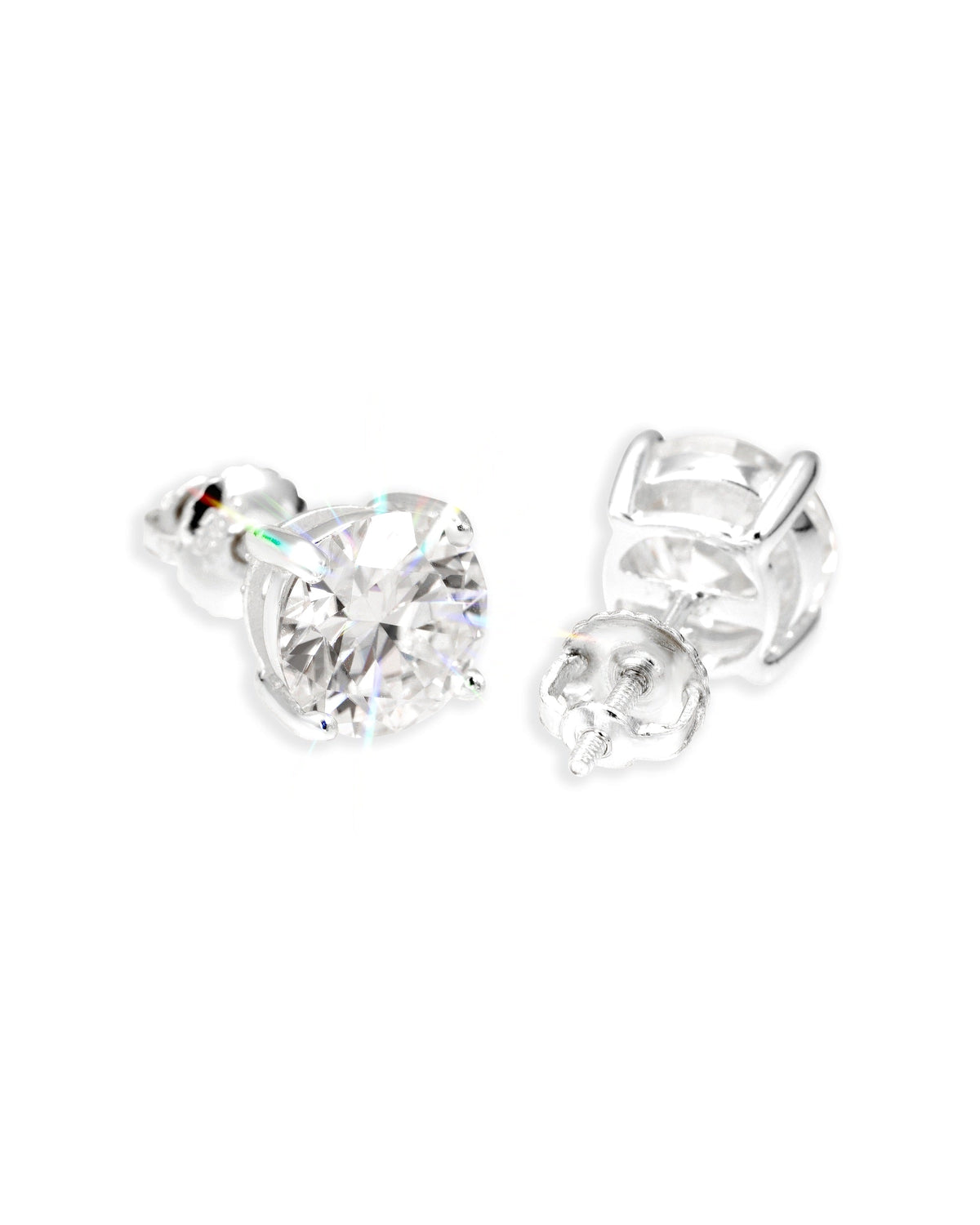 Stud Earrings, 14K Gold Plated, All Sizes - view 6