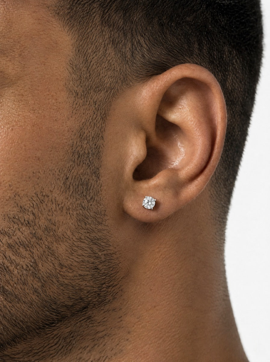 Stud Earrings, 14K Gold Plated, All Sizes - view 13