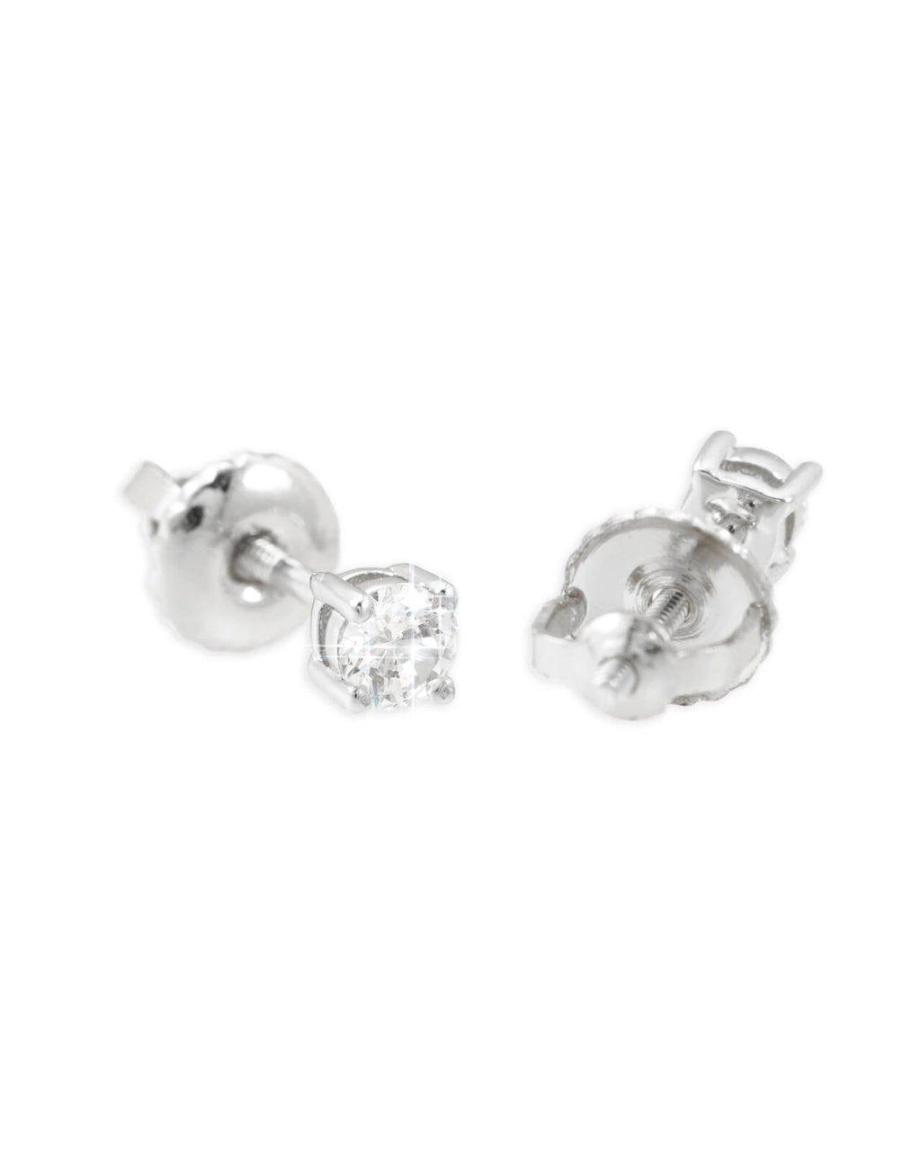 Stud Earrings, 14K Gold Plated, All Sizes - view 14