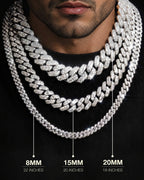 Cuban Link Chain, 14K Gold Plated, All Sizes - view 2