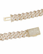Cuban Link Chain, 14K Gold Plated, All Sizes - view 11