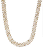 Cuban Link Chain, 14K Gold Plated, All Sizes - view 12