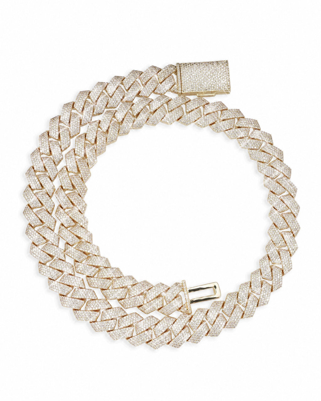 Cuban Link Chain, 14K Gold Plated, All Sizes - view 13
