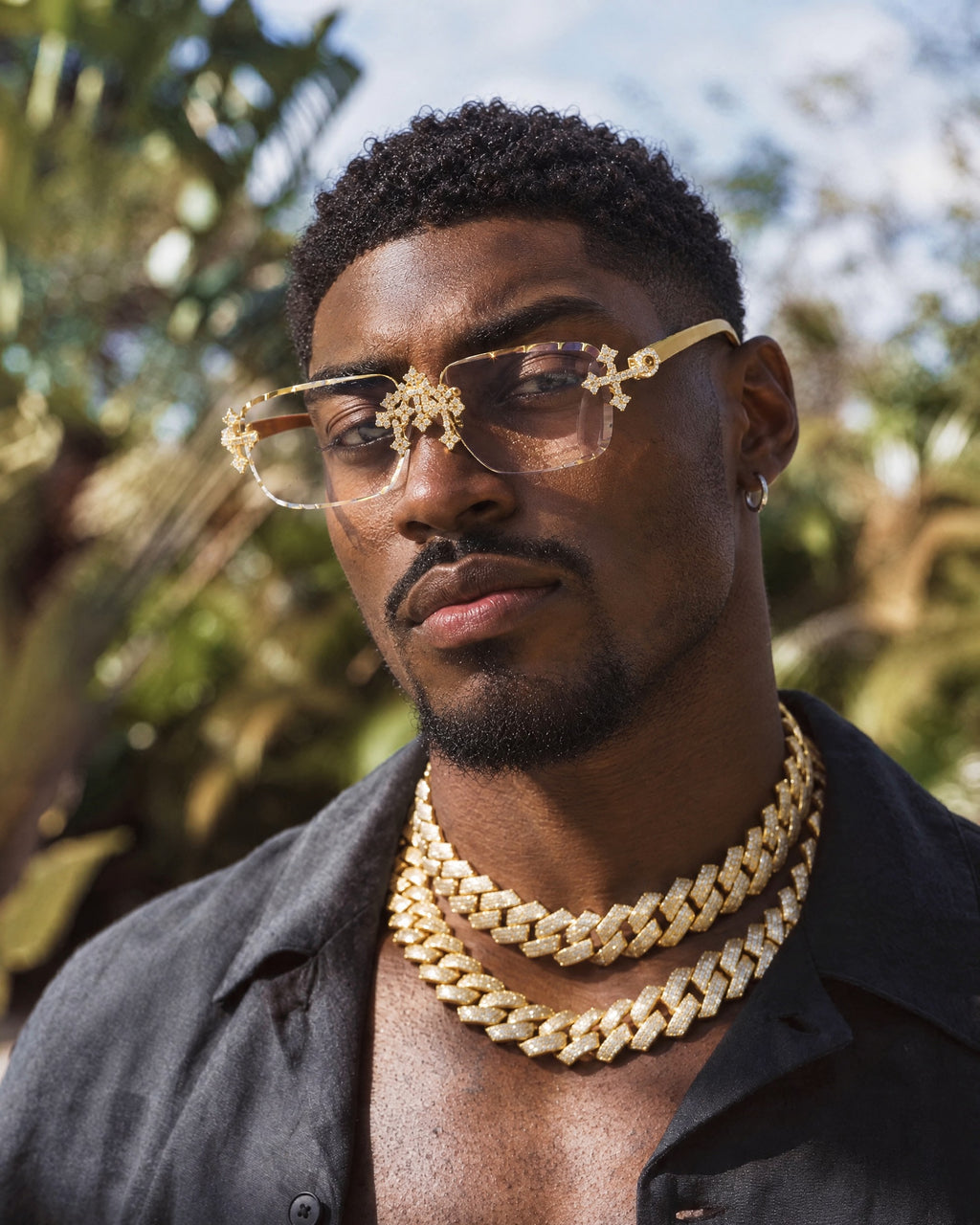 Cuban Link Chain, 14K Gold Plated, All Sizes - view 30