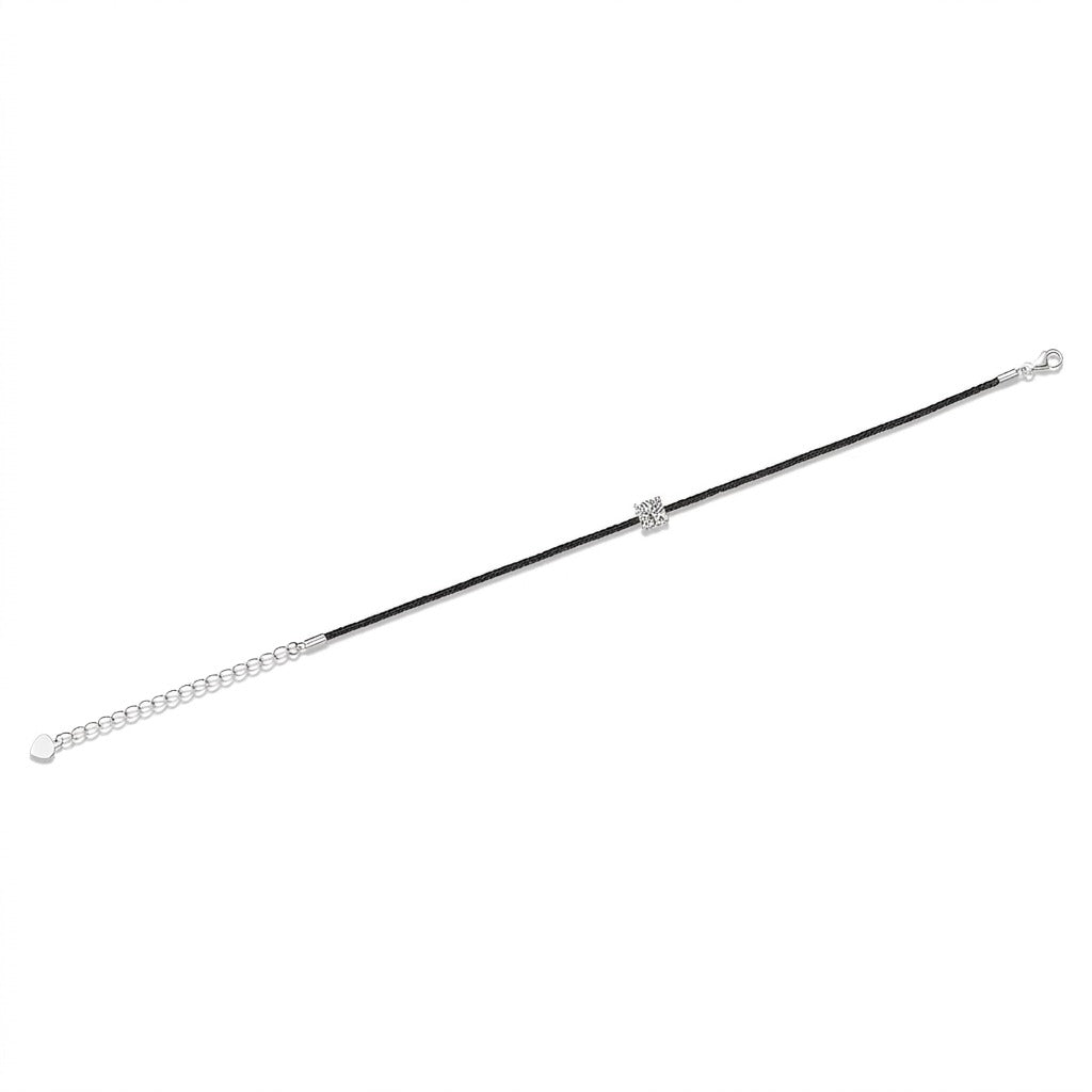 Red String Moissanite Bracelet