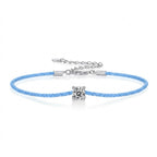 Red String Moissanite Bracelet