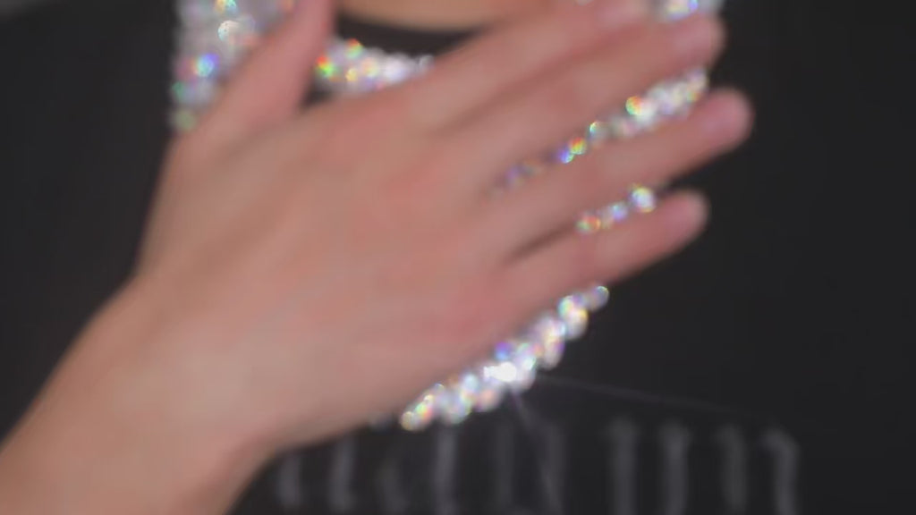 Moissanite Cuban Link Chain 14K Gold (BIG SIZES)